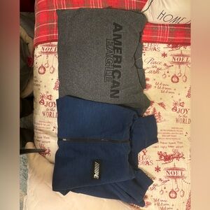 American Eagle Double Sweatshirt Pack Check Photos for 2nd Xxl blue and …